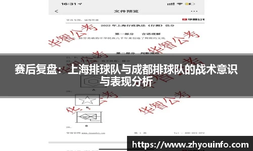 赛后复盘：上海排球队与成都排球队的战术意识与表现分析